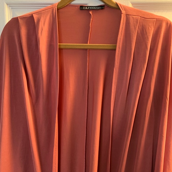 Cardigan kimono made in USA w/ free tank top soft - Picture 6 of 6